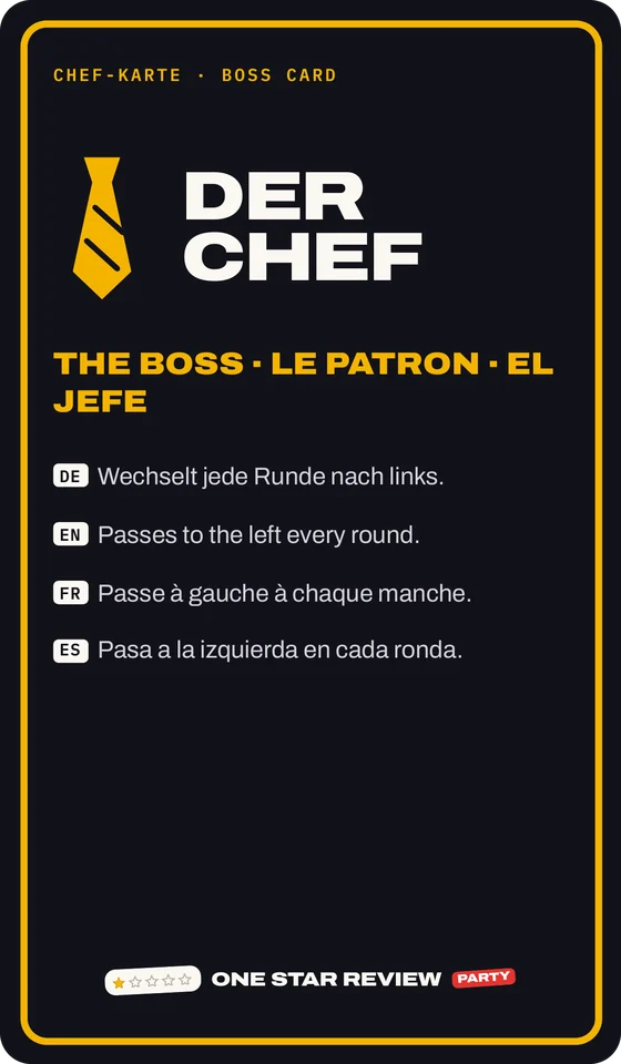 1 carte Patron