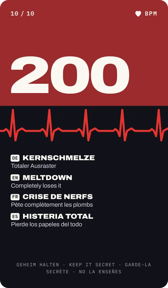 10 cartes Pouls