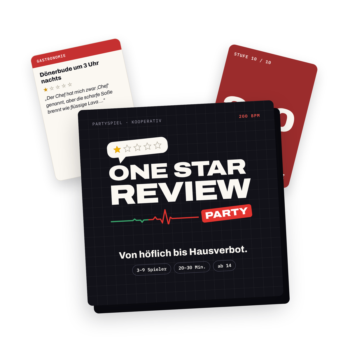 One Star Review Party – Von höflich bis Hausverbot.